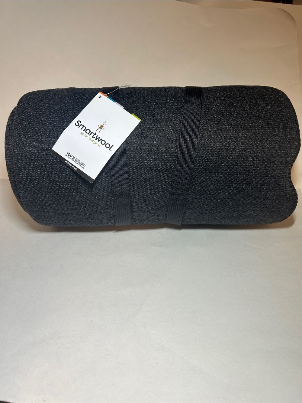 NEW Smartwool Hudson Trail Blanket - Dark Charcoal